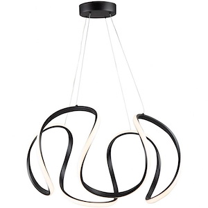 Mira - 40W LED Pendant In Modern Style-14.17 Inches Tall and 24.8 Inches Wide - 1107631