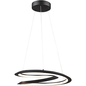 Ara - 24W LED Pendant In Modern Style-3.54 Inches Tall and 15.8 Inches Wide - 1107636