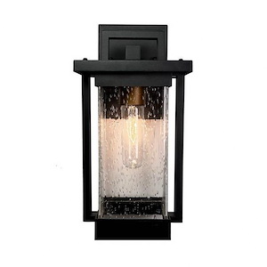 Port Charlotte - 1 Light Outdoor Wall Sconce-15.5 Inches Tall and 7.87 Inches Wide