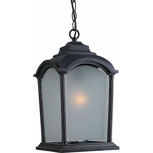 Hartford-1 Light Outdoor Pendant in Transitional Outdoor Style-8 Inches Wide by 16.75 Inches High