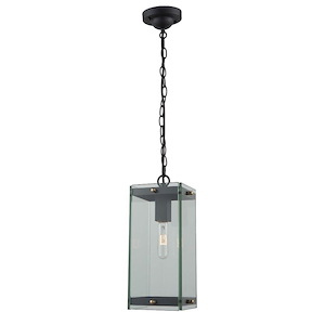 Bradgate-1 Light Outdoor Pendant in Transitional Style-6.75 Inches Wide by 16 Inches High