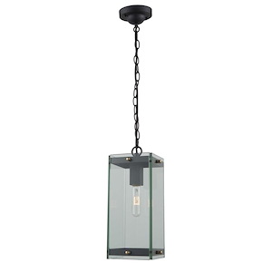 Bradgate-1 Light Outdoor Pendant in Transitional Style-6.75 Inches Wide by 16 Inches High