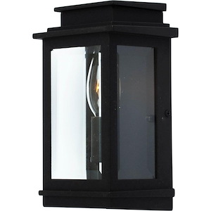 Freemont-1 Light Outdoor Wall Mount in Transitional Outdoor Style-3.5 Inches Wide by 8 Inches High