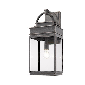 Fulton-1 Light Outdoor Wall Mount in Traditional Style-9 Inches Wide by 24.25 Inches High - 725256