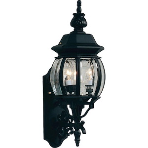 Classico-3 Light Outdoor Wall Mount in Traditional Outdoor Style-8 Inches Wide by 22.5 Inches High - 185415