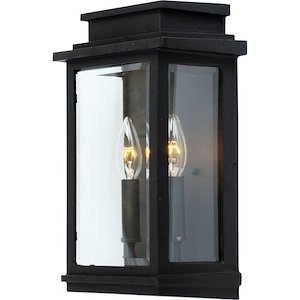 Freemont-2 Light Outdoor Wall Mount in Transitional Outdoor Style-5 Inches Wide by 13.5 Inches High - 458805