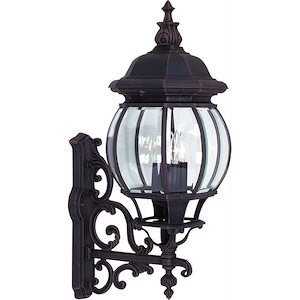 Classico-Four Light Outdoor Wall Mount-11 Inches Wide by 29.5 Inches High
