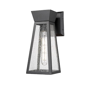 Lucian - 1 Light Outdoor Wall Mount-12 Inches Tall and 5 Inches Wide