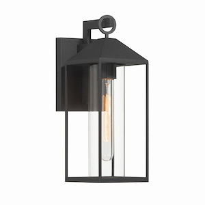 Portside - 100W 1 LED Outdoor Wall Lantern-14 Inch Tall and 5 Inch Wide - 1399486