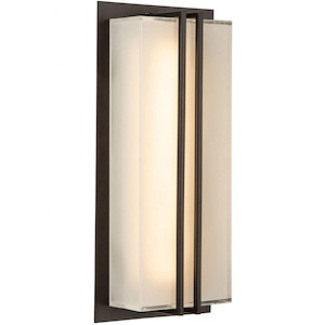 Sausalito - 15W LED Outdoor Wall Mount In Transitional Style-11.81 Inches Tall and 2.8 Inches Wide - 1107649