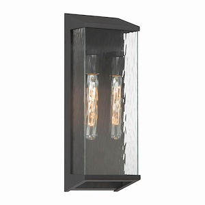 Azure - 100W 2 LED Outdoor Wall Mount-18.75 Inch Tall and 7 Inch Wide - 1399491