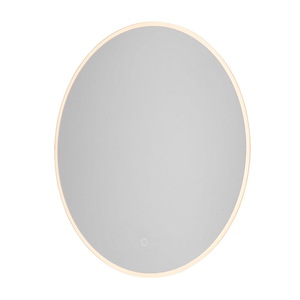 Reflections - 24W LED Wall Mirror-1.2 Inches Tall and 23.5 Inches Wide