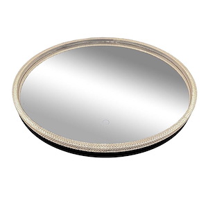 Reflections - 17W LED Round Mirror In  Style-1.8 Inches Tall and 23.6 Inches Wide - 1310789
