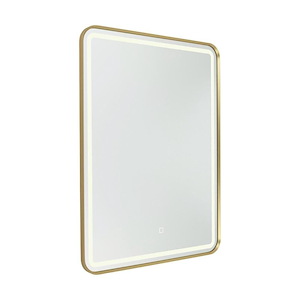 Reflections - 32W LED Rectangular Bathroom Mirror-31.5 Inches Tall and 1.5 Inches Wide