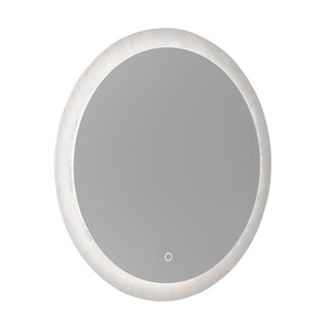Reflections - 21W LED Round Bathroom Mirror-23.6 Inches Tall and 1.2 Inches Wide - 1337460