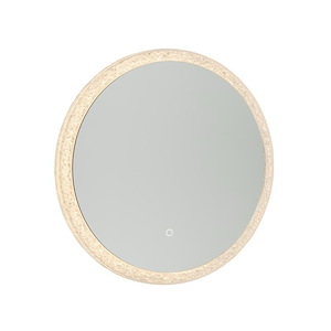 Reflections - 21W LED Round Bathroom Mirror-23.6 Inches Tall and 1.2 Inches Wide - 1337460