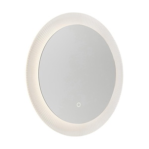 Reflections - 18W LED Round Bathroom Mirror-23.6 Inches Tall and 1.2 Inches Wide - 1337463