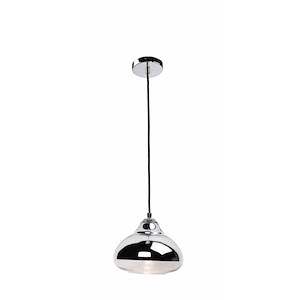 Brooklyn-1 Light Pendant in transitional Style-9.25 Inches Wide by 8 Inches High