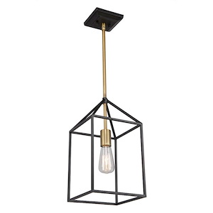 Twilight-1 Light Chandelier in Transitional Style-10 Inches Wide by 15.5 Inches High