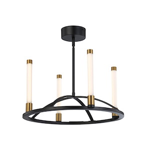 Infiniti - 88W 4 LED Chandelier-18.5 Inches Tall and 21 Inches Wide