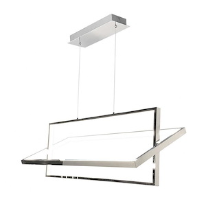 Linear-56W 1 LED Island in Modern Style-15.75 Inches Wide by 15.75 Inches High