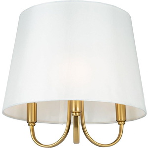 Rhythm - 3 Light Semi-Flush Mount In Traditional Style-14.2 Inches Tall and 15.7 Inches Wide