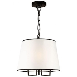 Coco - 3 Light Pendant In Transitional Style-14.17 Inches Tall and 15.7 Inches Wide