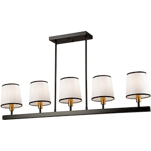 Coco - 5 Light Island In Transitional Style-9.4 Inches Tall and 5.9 Inches Wide