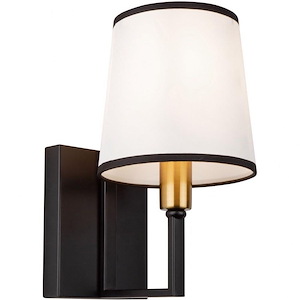 Coco - 1 Light Wall Sconce In Transitional Style-10.24 Inches Tall and 5.9 Inches Wide