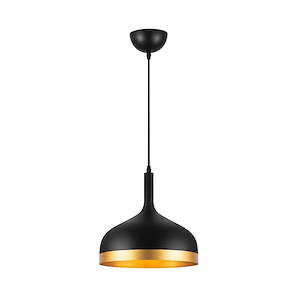 Dash - 1 Light Pendant-11 Inches Tall and 12 Inches Wide