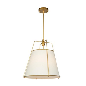 Pullman - 3 Light Pendant-17.25 Inches Tall and 17 Inches Wide - 1337465