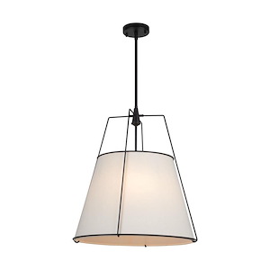 Pullman - 4 Light Pendant-22 Inches Tall and 20.8 Inches Wide - 1337466