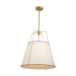 Pullman - 4 Light Pendant-22 Inches Tall and 20.8 Inches Wide