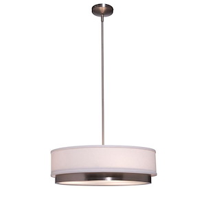 Scandia-3 Light Chandelier in Contemporary Style-22 Inches Wide by 9 Inches High - 341025