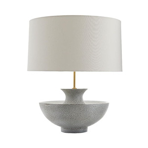 Manila - 1 Light Table Lamp-27 Inches Tall and 16 Inches Wide