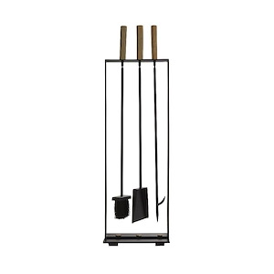 Landt - Fireplace Tool Set-39 Inches Tall and 11.5 Inches Wide