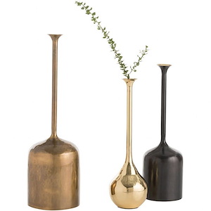 Harris - Vessel (Set of 3)-14 Inches Tall and 4 Inches Wide