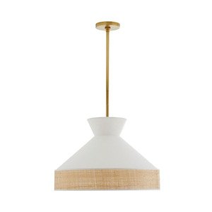 Malena - 1 Light Pendant-16.5 Inches Tall and 20.5 Inches Wide