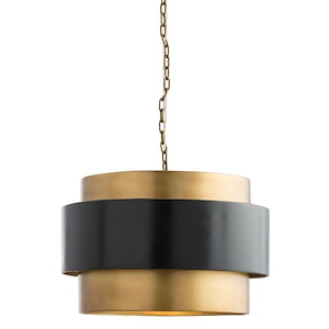 Nolan - 1 Light Small Pendant-14 Inches Tall and 21.5 Inches Wide