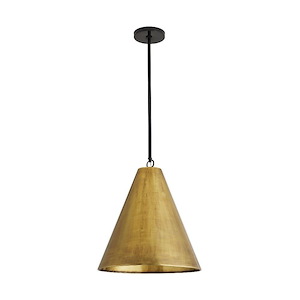 Helga - 1 Light Pendant-23 Inches Tall and 17.5 Inches Wide