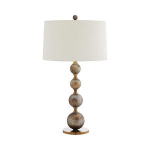 Miramar - 1 Light Table Lamp-31 Inches Tall and 17 Inches Wide