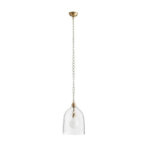 Chrissy - 1 Light Pendant-21 Inches Tall and 11.5 Inches Wide