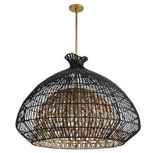 Rimini - 1 Light Pendant-35.5 Inches Tall and 38 Inches Wide