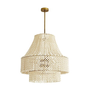 Hannie - 8 Light Chandelier-33 Inches Tall and 29 Inches Wide