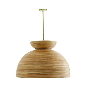 Midori - 1 Light Pendant-24.5 Inches Tall and 32 Inches Wide