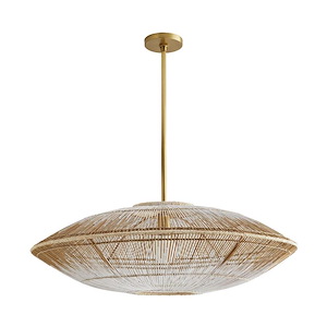 Hadya - 1 Light Pendant-16.5 Inches Tall and 32 Inches Wide