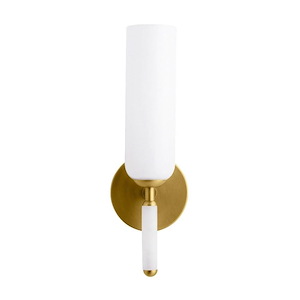 Norwalk - 1 Light Wall Sconce-15 Inches Tall and 5 Inches Wide