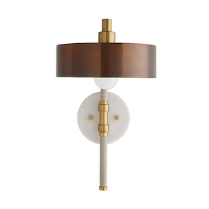 Aaron - 1 Light Wall Sconce-18.5 Inches Tall and 9.5 Inches Wide