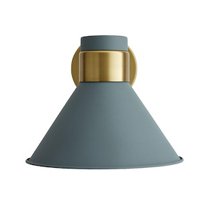 Lane - 1 Light Wall Sconce-8 Inches Tall and 14.5 Inches Wide