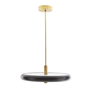 Plato - 1 LED Pendant-16.5 Inches Tall and 28 Inches Wide